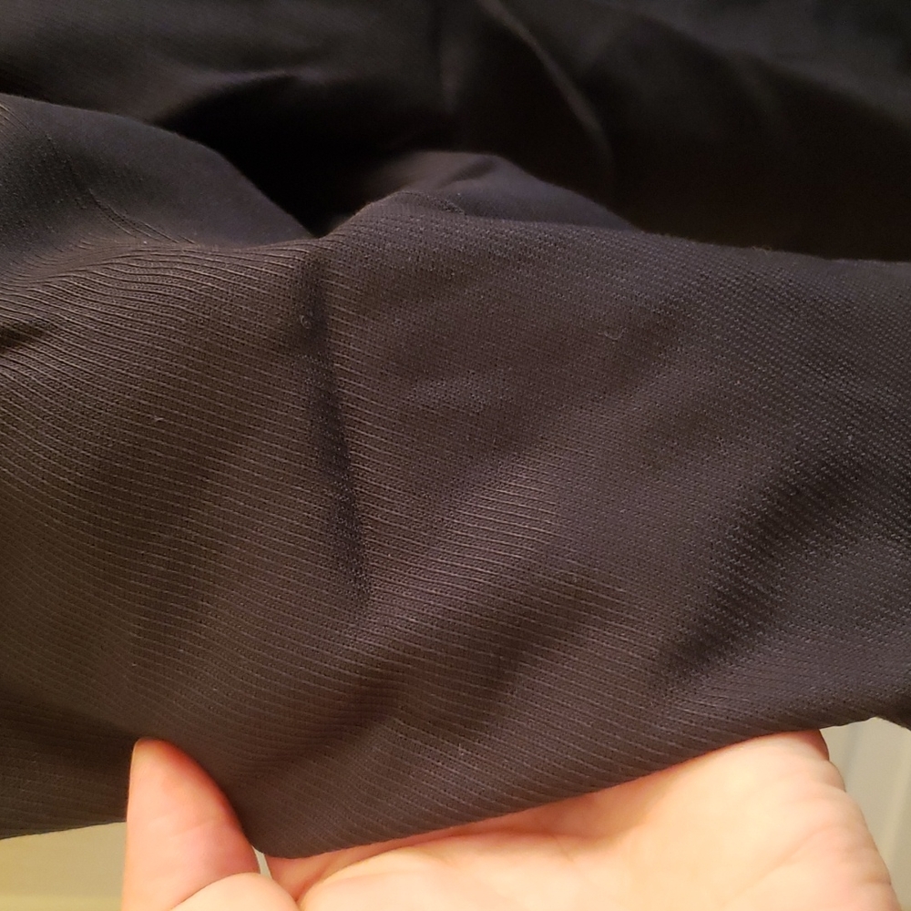 Vintage 1960s 1970s Black Dress Pants Size 31 - Picture 6 of 6